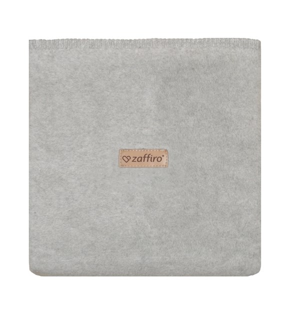 Cotton blanket Oslo 75x100cm grey