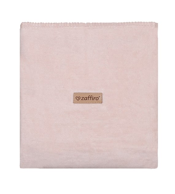 Koc bawełniany Oslo 75x100cm baby pink