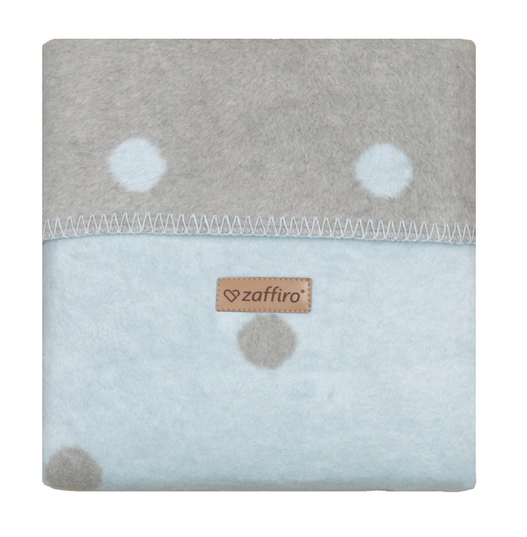 Koc bawełniany Bari 75x100cm blue