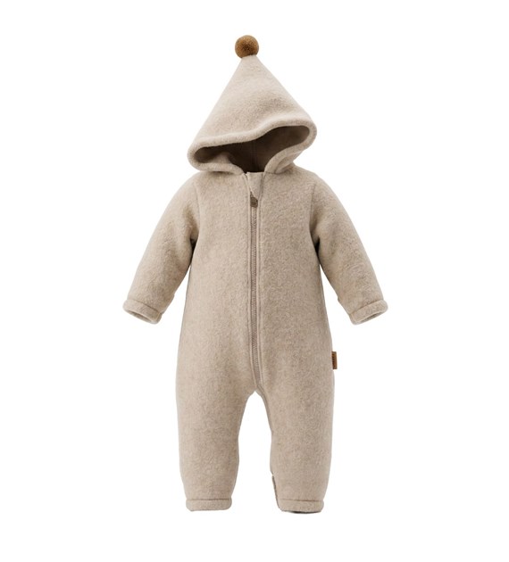 Kombinezon wełniany dla dzieci Sierra 50/56 beige