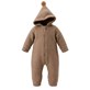 Kombinezon wełniany dla dzieci Sierra 62/68 brown