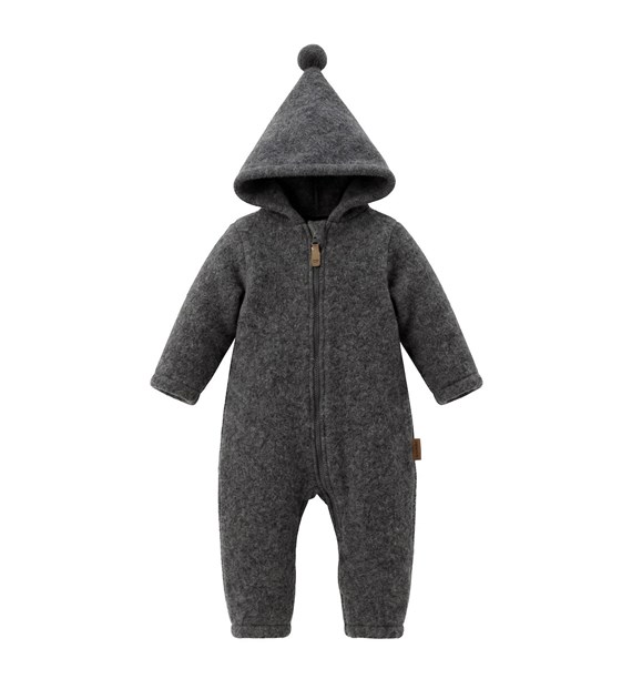 Kombinezon wełniany dla dzieci Sierra 74/80 anthracite