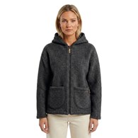 Kurtka dla kobiet wełniana Zoya Sierra S anthracite