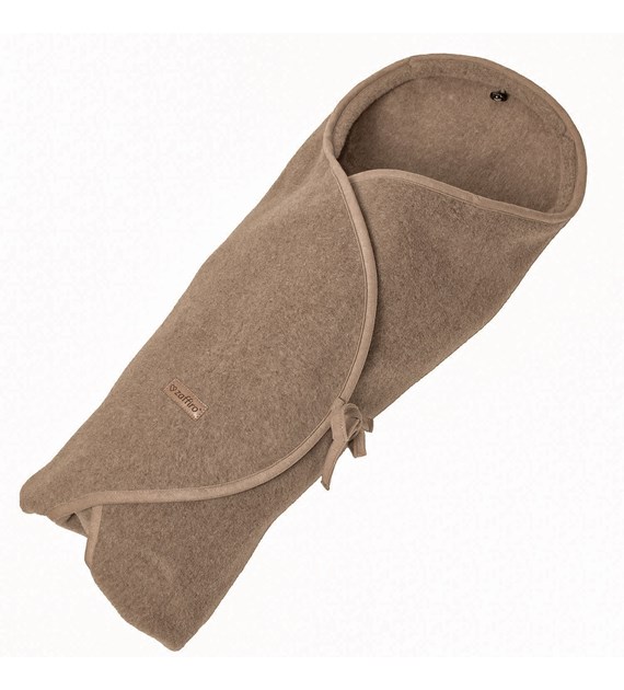Otulacz wełniany Sierra 0-12m brown