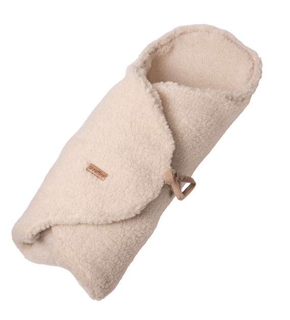 Otulacz wełniany Double Nevada 0-12m beige