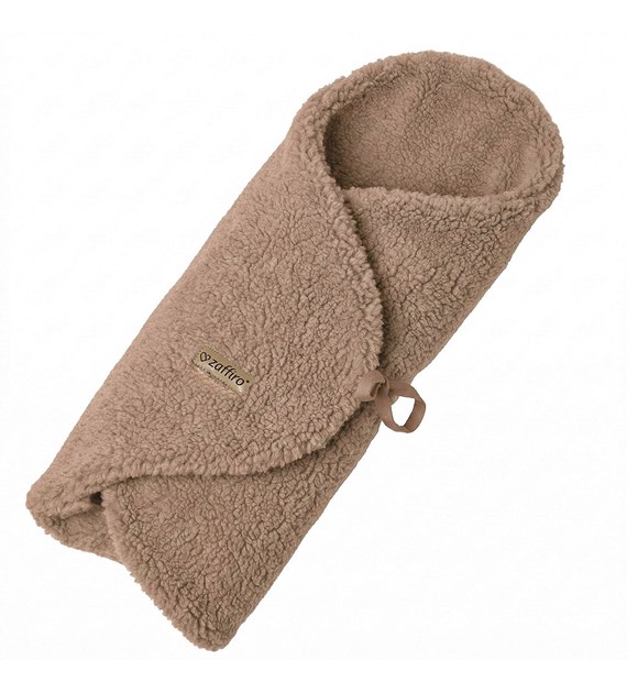 Otulacz wełniany Double Nevada 0-12m brown