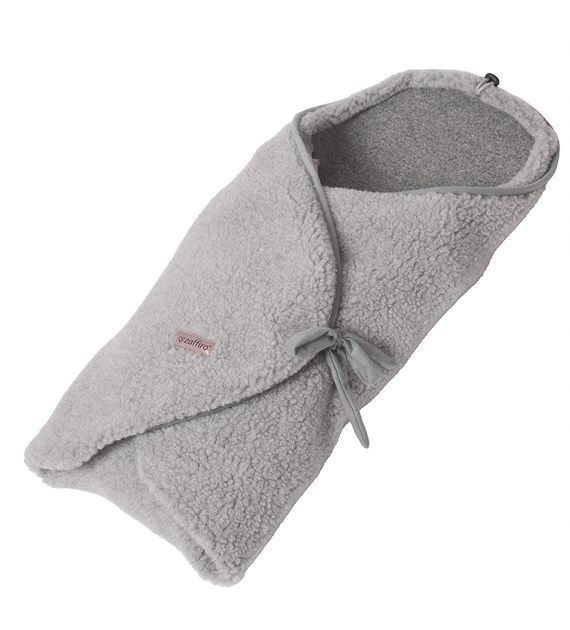 Otulacz wełniany Nevada 0-12m grey