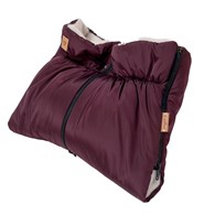 Mufka do wózka Aspen burgundy