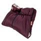 Mufka do wózka Aspen burgundy