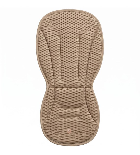 Oddychająca wkładka do wózka spacerówki Air beige