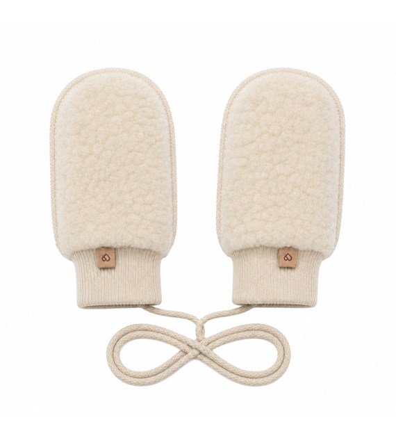Rękawiczki dziecięce wełniane Nevada 0-12m beige