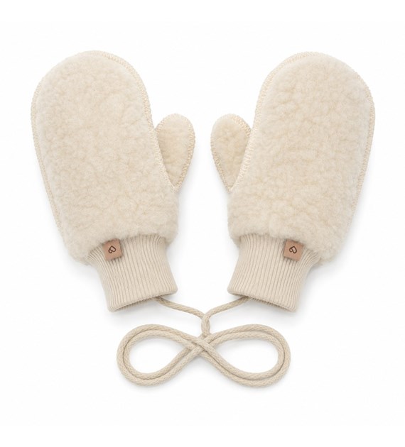Rękawiczki dziecięce wełniane Nevada 1-3y beige