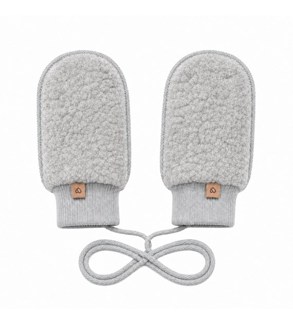 Rękawiczki dziecięce wełniane Nevada 0-12m grey