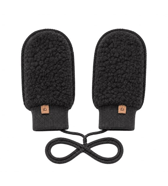 Rękawiczki dziecięce wełniane Nevada 0-12m anthracite