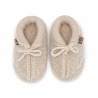 Buciki dziecięce wełniane Nevada 6-12m beige