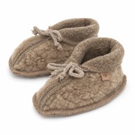 Buciki dziecięce wełniane Nevada 0-6m brown