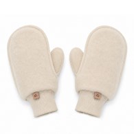 Rękawiczki dla dorosłych wełniane Sierra S/M beige