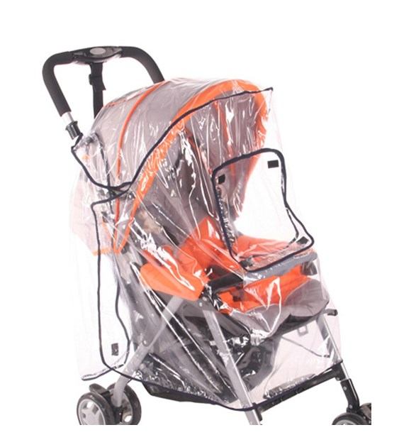 Universal stroller cover 120x84cm transparent