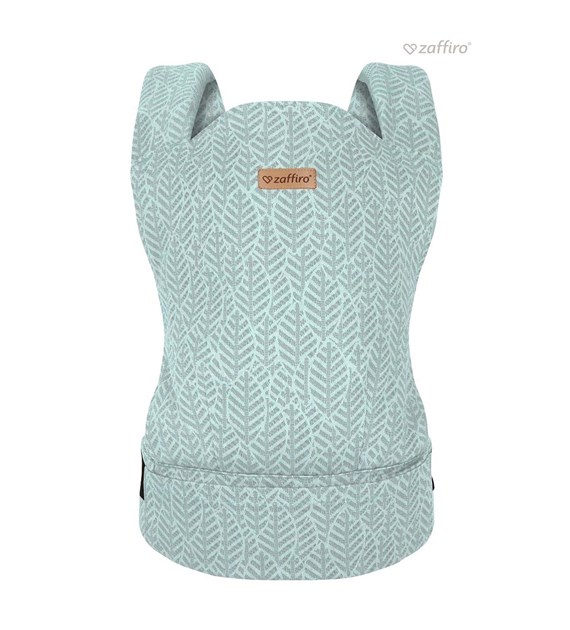Baby carrier City Leaves mint