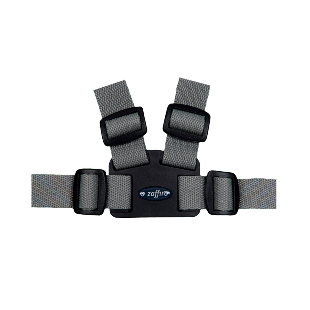 Szelki do wózka grey