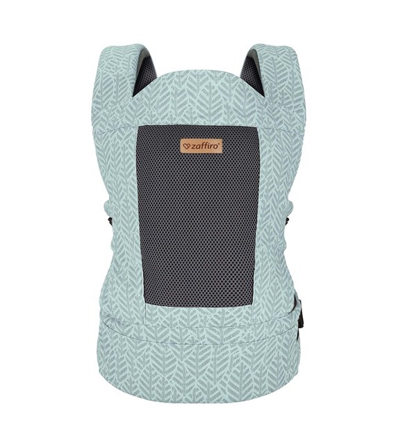 Baby carrier City Air Leaves mint