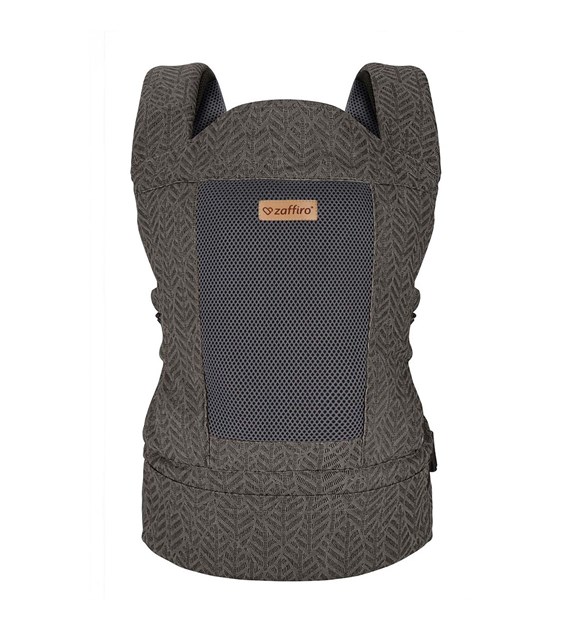 Baby carrier City Air Leaves anthracite