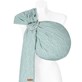 Chusta kółkowa HugMe Leaves 70x195cm mint