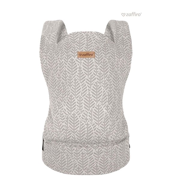 Baby carrier City Leaves grey