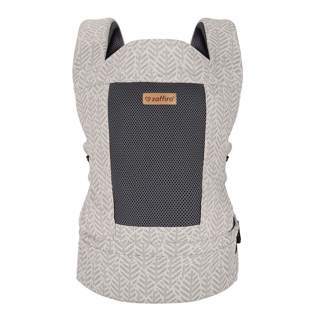 Nosidełko City Air Leaves grey