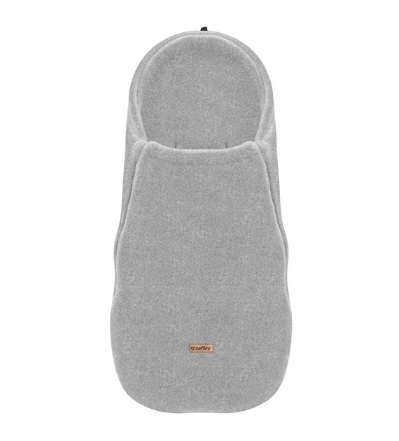Wool footmuffs mini Sierra 0-18m grey