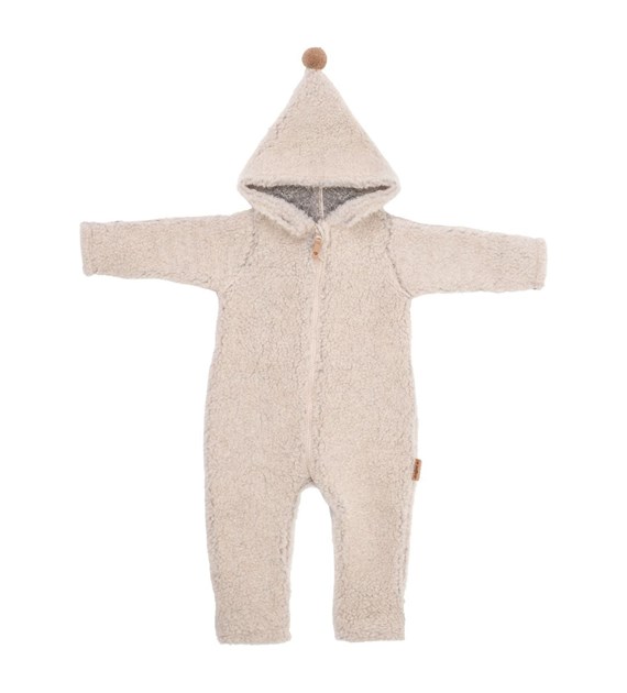 Wool romper suit Nevada 62/68 beige