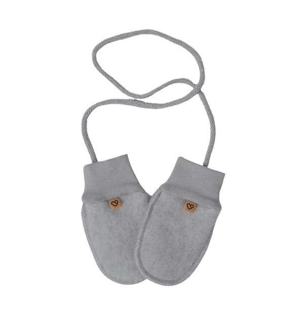 Wool kiddy hand muff Sierra 0-12m grey