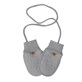 Rękawiczki dziecięce wełniane Sierra 0-12m grey