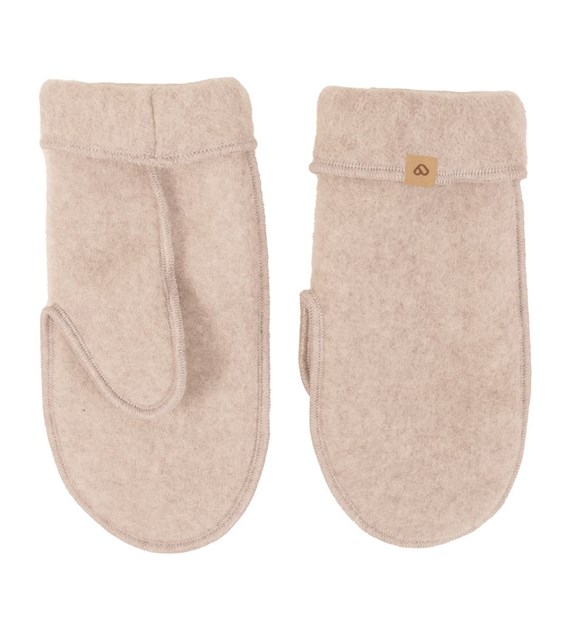 Wool hand muff for adults Sierra S/M beige