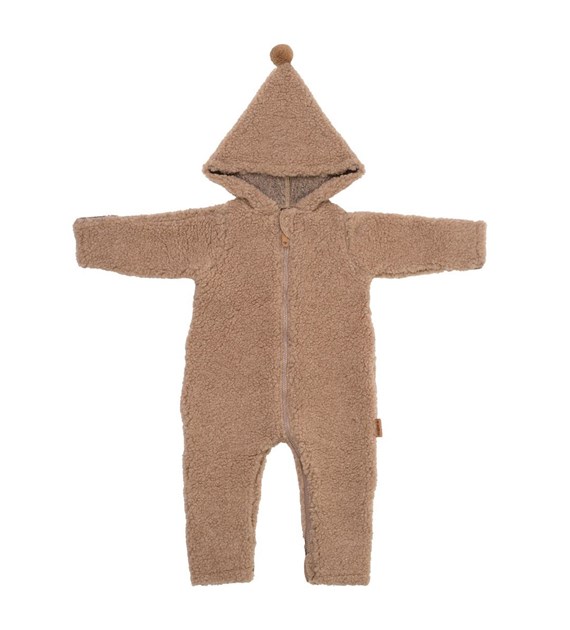 Wool romper suit Nevada 50/56 brown