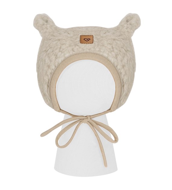 Wool cap Violet Nevada M 6-12m beige