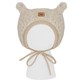 Czapeczka Violet wełniana Nevada M 6-12m beige