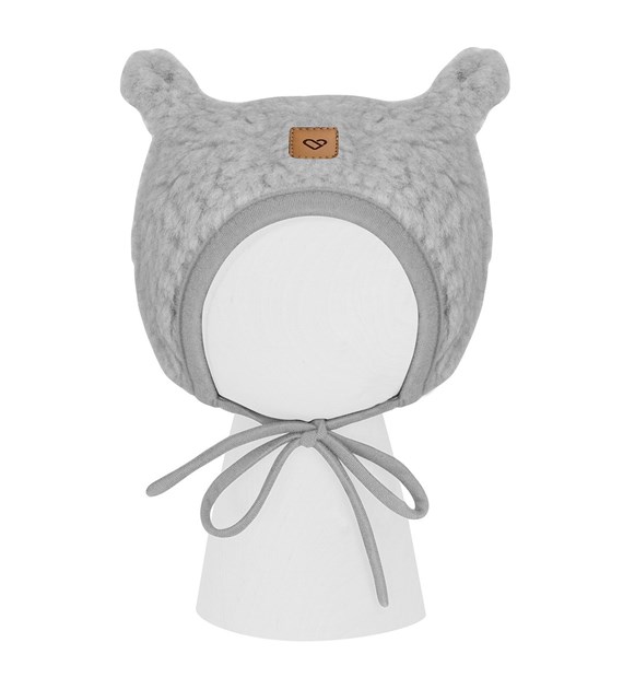 Wool cap Violet Nevada M 6-12m grey