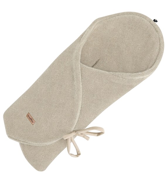 Wool wrapper Sierra 0-12m beige