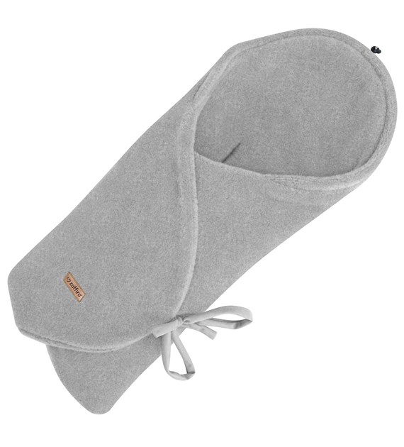 Wool wrapper Sierra 0-12m grey