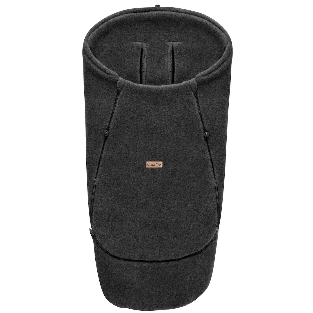 Regulowany śpiworek maxi wełniany Sierra 0-36m anthracite