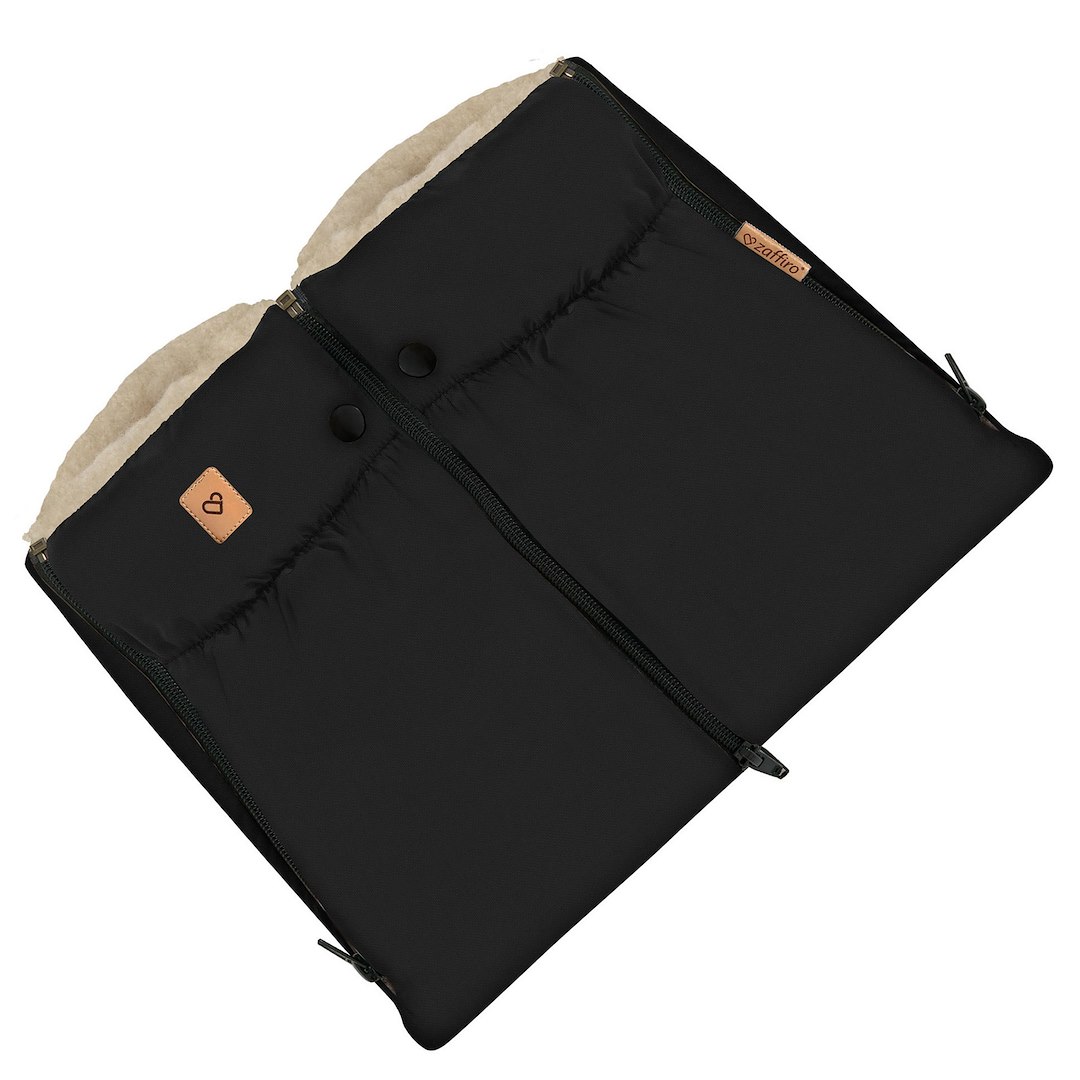 Mufka do wózka Nordico black
