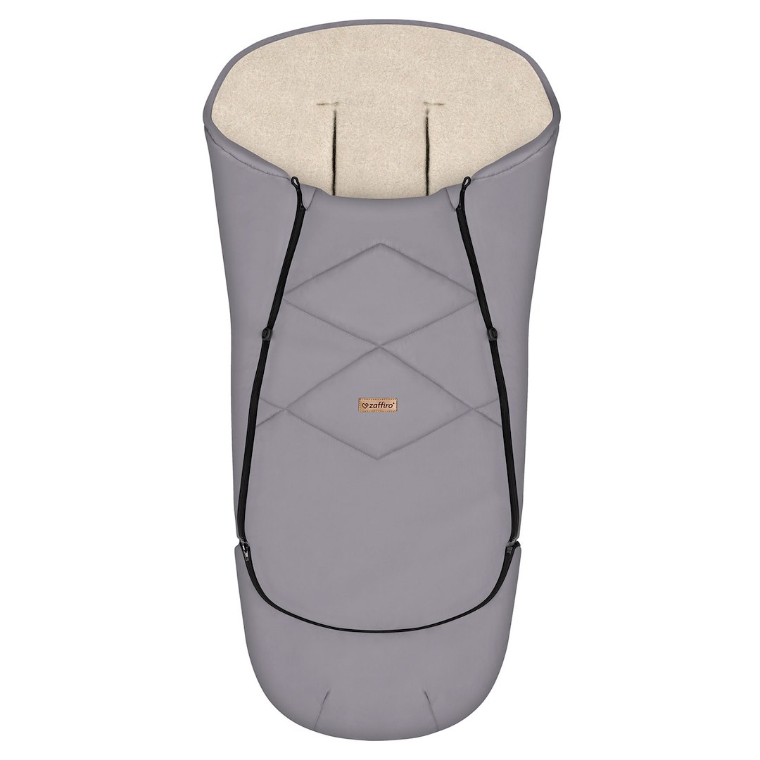 Regulowany śpiwór EverGrow Aspen 0-36m steel grey