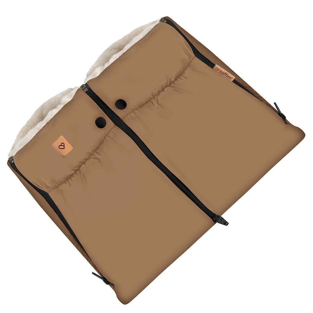 Mufka do wózka Aspen toffee