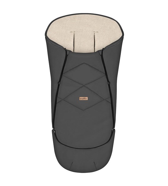 Adjustable footmuff EverGrow Aspen 0-36m anthracite