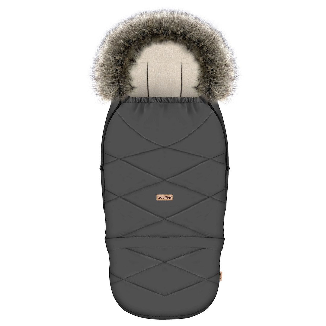 Regulowany śpiwór z torbą GrowUP Aspen 0-36m anthracite