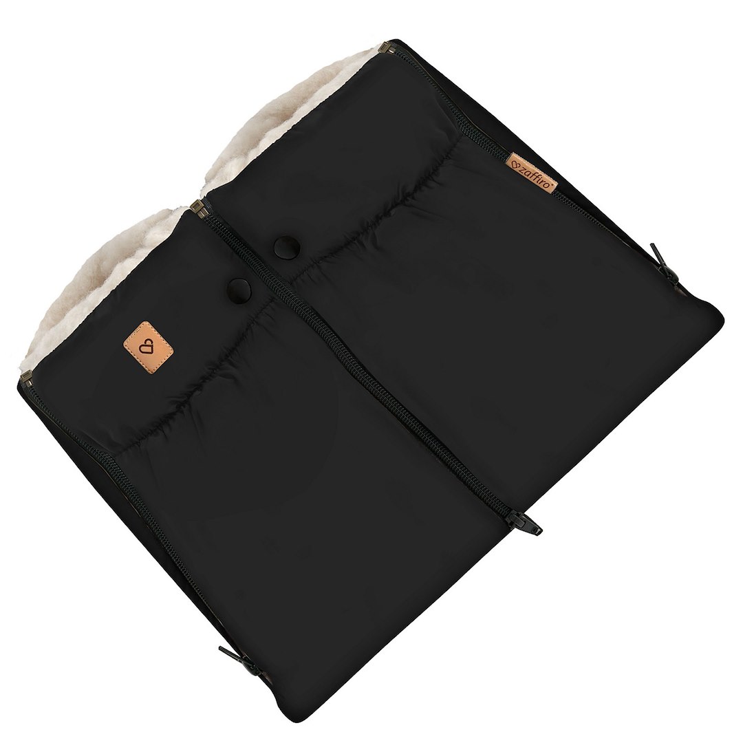 Mufka do wózka Aspen black