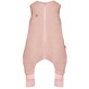 Śpiworek do spania z nogawkami muślinowy 1,5 TOG Malaga 1-2l baby pink