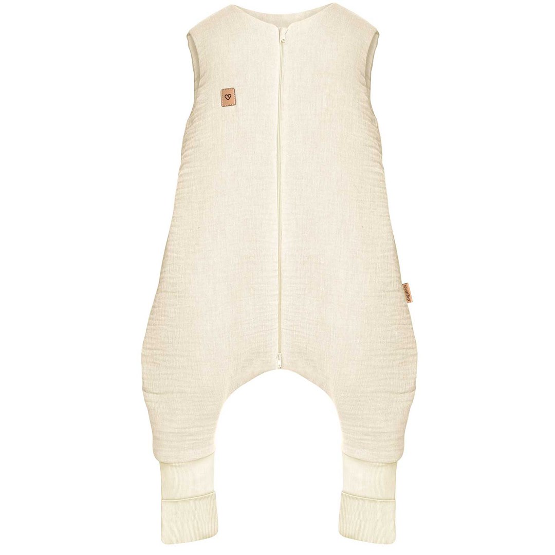 Śpiworek do spania z nogawkami muślinowy 1,5 TOG Malaga 2-4l vanilla