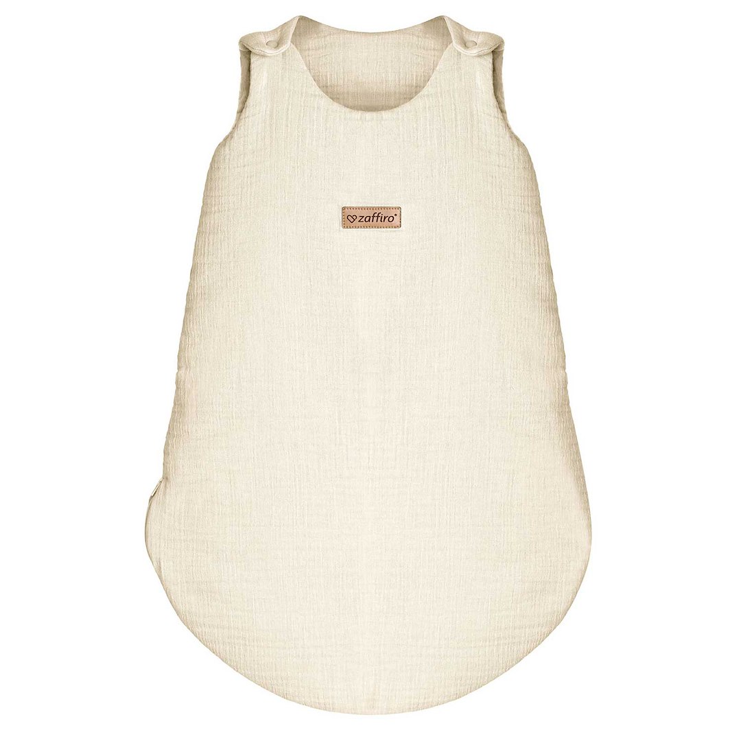 Śpiworek do spania muślinowy 2,5 TOG Malaga 0-6m vanilla